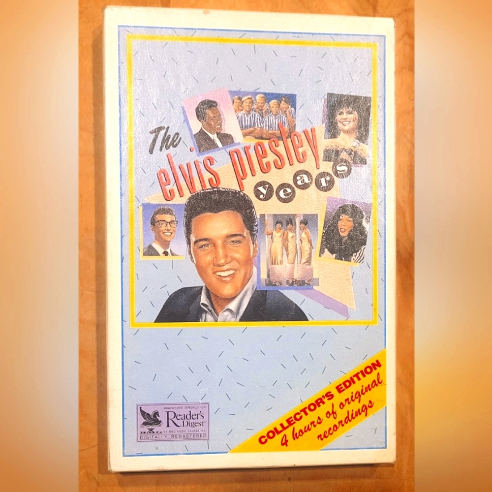 1992 BMG Music The Elvis Presley Years Reader's Digest Limited Edition